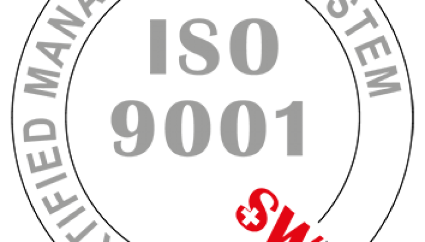 SWISO Logo ISO 9001 v2